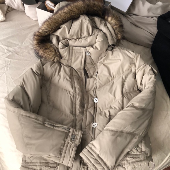 Calvin Klein crop feather down coat - Picture 6 of 6